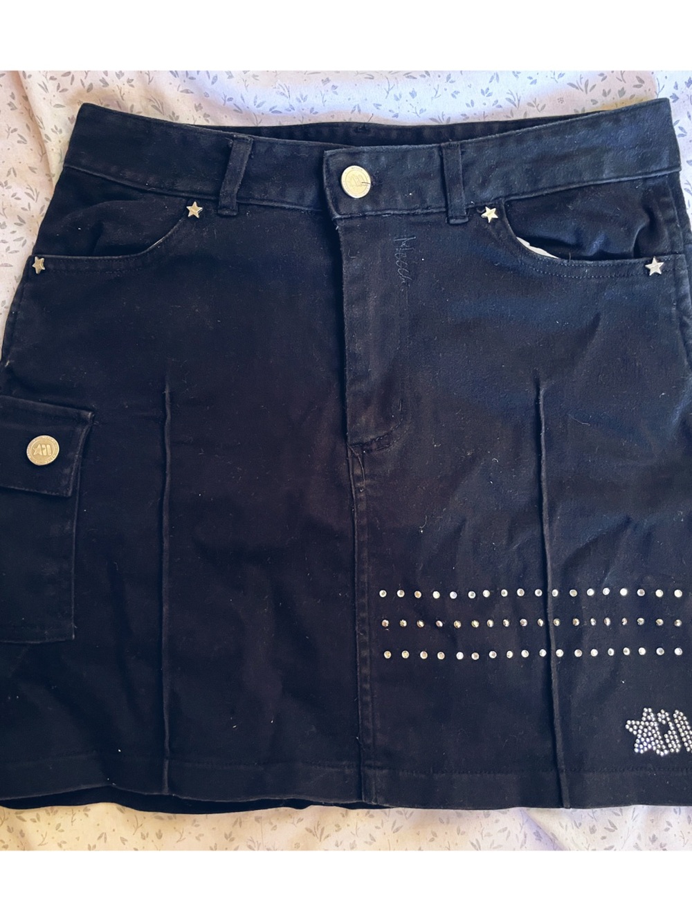 y2k vintage Mecca femme miniskirt